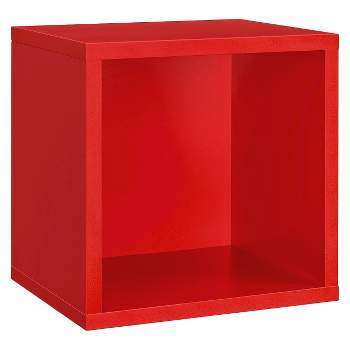 14.7" x 12.7" Wall Cube Shelf Red - Dolle Shelving