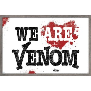 Trends International Marvel Venom: Let There be Carnage - We Are Venom Heart Framed Wall Poster Prints - 1 of 4