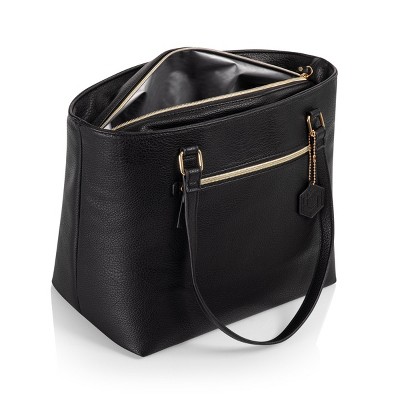 Uptown Cooler Insulated Tote Bag in Black