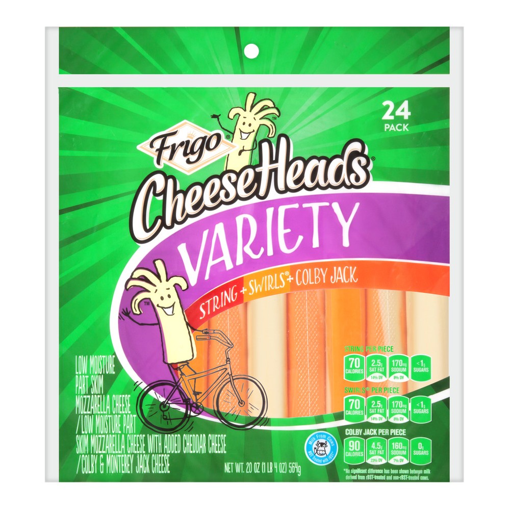 Frigo Cheese Heads Low Moisture Mozzarella Cheese - 20oz