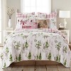 Villa Lugano Sleigh Bells Seasons Greetings Fur Pillow - Levtex Home - 4 of 4