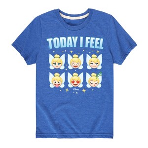 Boys' - Disney - Today I Feel Tinkerbell Design Short Sleeve Graphic T-Shirt - 1 of 4