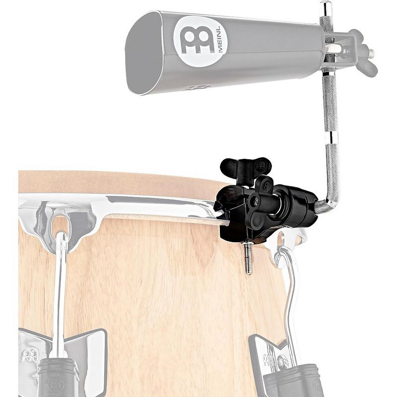 MEINL Drum Set/Percussion Rim Clamp with Height and Angle Adjustable Rod, 2 of 3