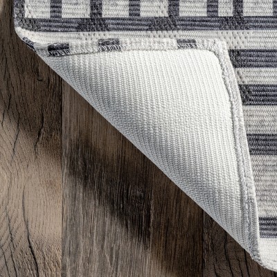 Serene Sunlight Easy-Care Viscose Blend 8' x 10' Area Rug in Beige