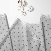 Bacati - Plus Gray Muslin 100 percent Cotton Universal Baby US Standard Crib or Toddler Bed Fitted Sheet - 2 of 4