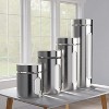 4-PC Stainless Steel Canister Set with Glass Window & Airtight Lids - 3 of 4