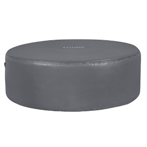 SaluSpa 77x28 Inch EnergySense DuraPlus Waterproof Round Thermal Spa Cover, Gray - 1 of 4