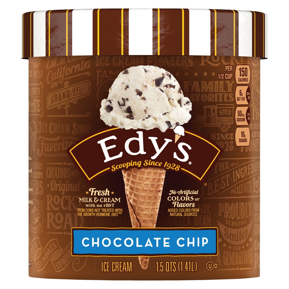 UPC 041548014852 DREYERS EDYS 48OZ CHOC CHIP