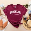 Simply Sage Market Women's Brooklyn New York Short Sleeve Graphic Tee - 2 of 2