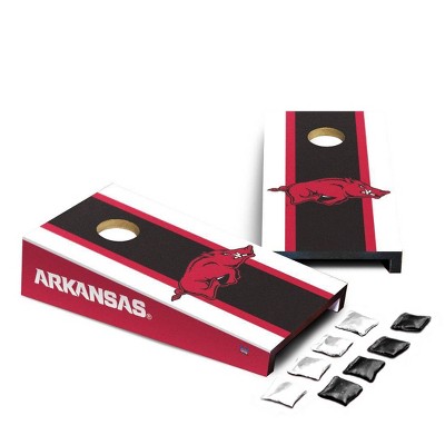 NCAA Arkansas Razorbacks Desktop Cornhole Board Set