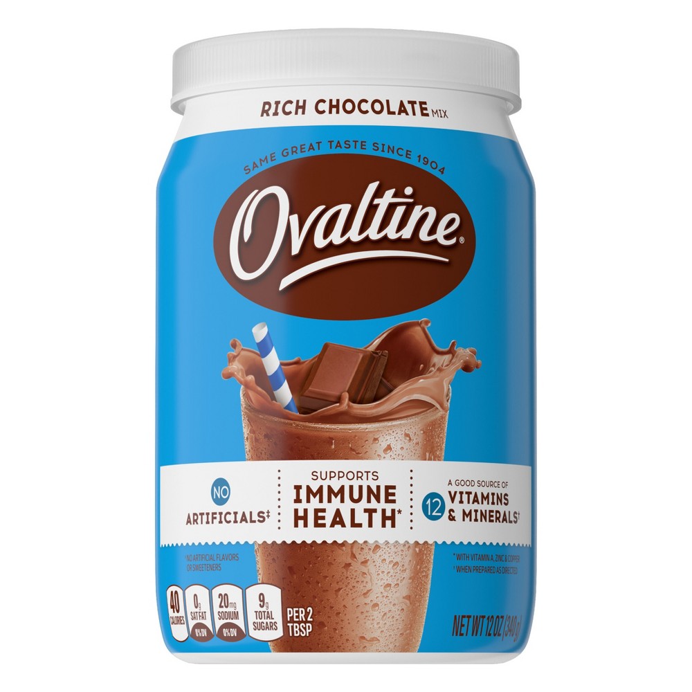 UPC 751746032120 product image for Ovaltine Rich Chocolate Mix - 12oz | upcitemdb.com