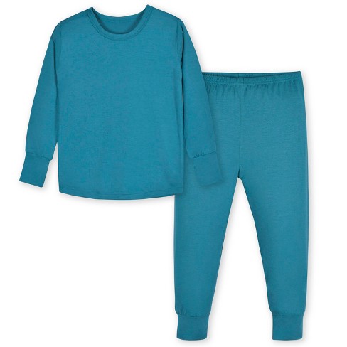 Gerber Baby Neutral Snug Fit Pajama Set - Ocean Teal - 12 Months - 2-Piece