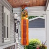 Briarwood Lane Fall Turkey and Pumpkins Windsock Wind Twister 40x6 For Fall Wind Spinner - 2 of 2