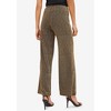 ellos Plus Size Metallic Knit Wide Leg Pant - 3 of 4