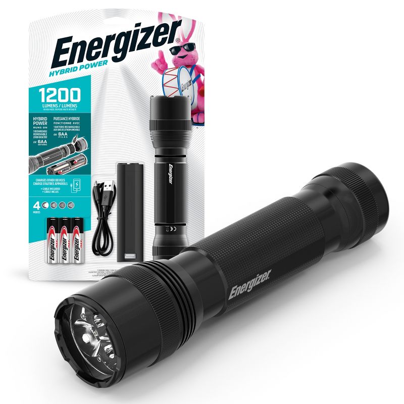 Energizer Hybrid Power Tactical Flashlight, 1 of 10