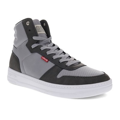 Levi's Mens Drive Hi Synthetic Leather Casual Hightop