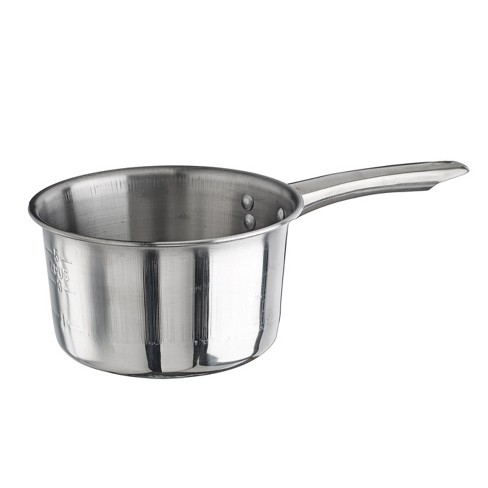 Kitchenaid 2qt Stainless Steel Saucepan With Measuring Marks Light