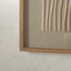 Kai - 27.5" X 19.7" - Beige - Linen/Wood/MDF/Glass - Framed Emboridery Art - WLA1905 - Safavieh - 2 of 4