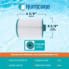 Hurricane 2 Pack HF4H23-01 Advanced Spa Filter Cartridge Replacement for PFF25TC-P4, Unicel 4CH-23, Filbur FC-2400, White - 3 of 4