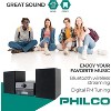 PHILCO Stereo Shelf System CD Player with Bluetooth, Digital FM Radio,  LCD Display, MP3/USB/AUX Input, 3.5mm Jack – Black - 4 of 4