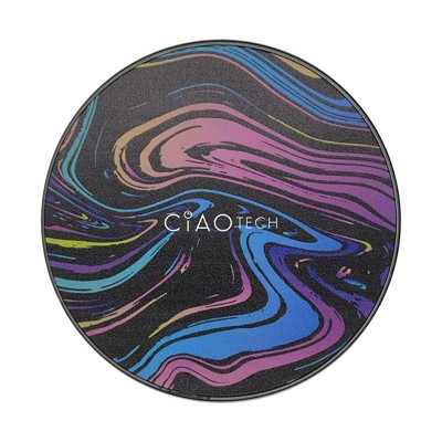CIAO Tech Wireless Fast Charging Pad 10 Watt Compatible with Iphone, Samsung Galaxy, Apple Watch Series & Other Devices