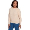 Alfred Dunner Women's Cable Chenille Pullover Sweater - 3 of 4