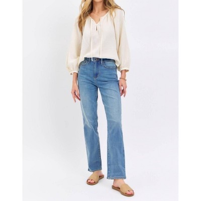 Women's High Waist Straight Vintage Jeans - Judy Blue