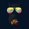 Men's Design By Humans Cat Breeze By Artemple T-Shirt - 2 of 4