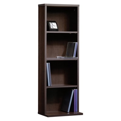 Beginnings Multimedia 4 Shelf Storage Tower Cinnamon Cherry - Sauder