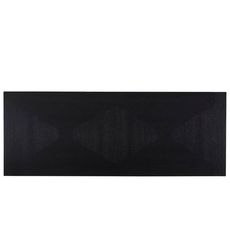 Karianne Metal Base Sofa Table Black/Gold - Inspire Q, 6 of 8