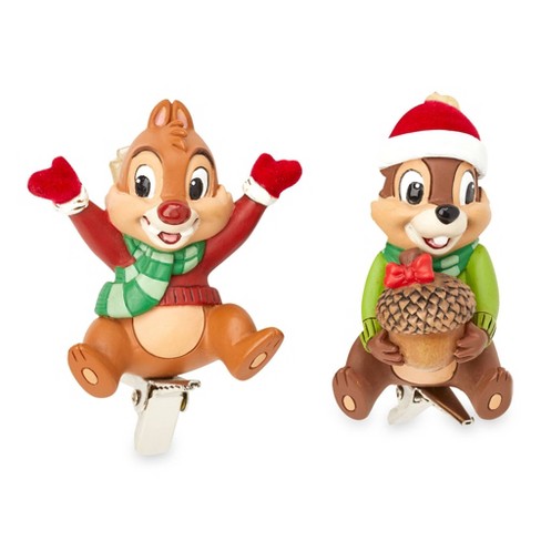 Chip N Dale Christmas Tree Ornament Clips Disney Store Target