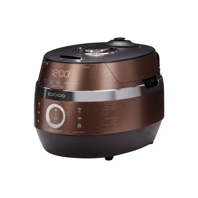 Copper and Black Induction Heating Pressure Rice Cooker with Nonstick Inner Pot