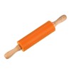 Unique Bargains Silicone Smooth Wooden Handle Non-Stick Kitchen Rolling Pin - 3 of 4