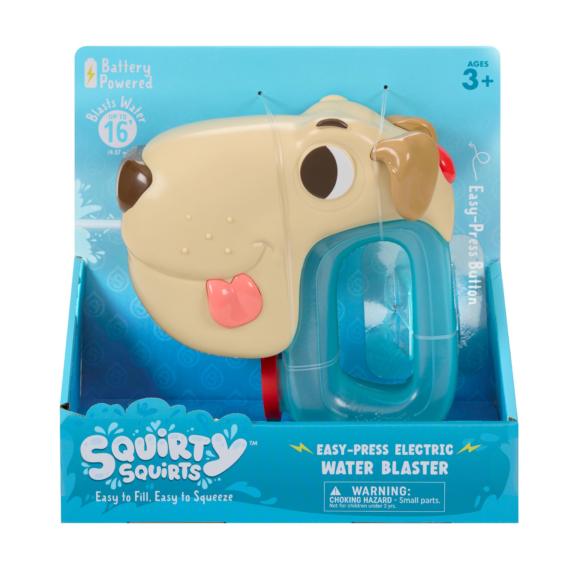 Chuckle & Roar Squirty Squirts Electric Water Blaster - Dog