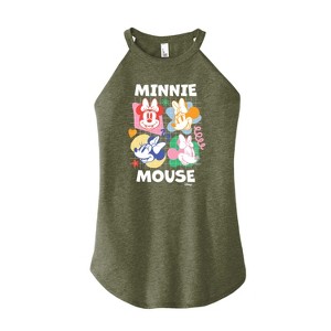 Women's - Disney - Minnie Mouse Graphic High Neck Tank - 1 of 3