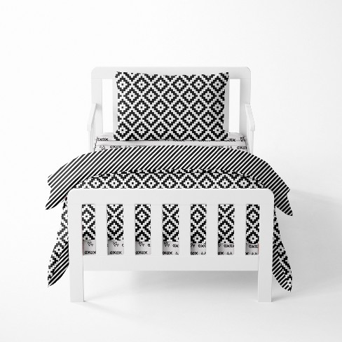 Block Print Bed & Bedding Set