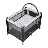 MYKKO Portable Playard with Bassinet in Pink, Packable and Easy Setup Baby Playard, Lightweight and Portable Playard - 4 of 4