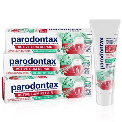 Parodontax Active Gum Repair Toothpaste - Breath Freshener - 3.4oz