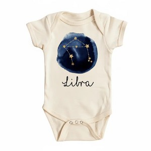 Libra Zodiac Newborn Baby Onesie® Bodysuit GS1 - 1 of 4