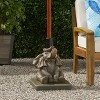 Maggift Umbrella Base, Elephant Pattern Umbrella Base with Adapter, Cute Design, Suitable for Patio, Yard, Poolside, Gray, 13.5" * 13.5" * 18" - 4 of 4