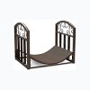 Hasting Home Indoor and Outdoor Metal Firewood Rack Holder - 2 of 4