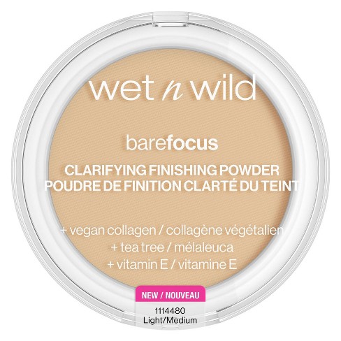 Wet n Wild Bare Focus Finish Setting Powder - Light/Medium - 0.27oz
