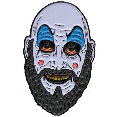 Trick or Treat Studios Adult House of 1,000 Corpses Captain Spaulding Enamel Painted Lapel Pin - White