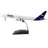 Boeing 757-200F Commercial Aircraft "FedEx" White with Purple "Gemini 200" Series 1/200 Die Cast Model Airplane by GeminiJets - 3 of 3