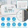 iMountek "Wireless Weather Station with Clock, 196FT Range, Indoor/Outdoor Thermometer, Humidity Monitor" White - 3 of 4