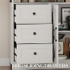 GustoWave 51" Large Sideboard with Drawers and Outlets, Shelf Door - 4 of 4