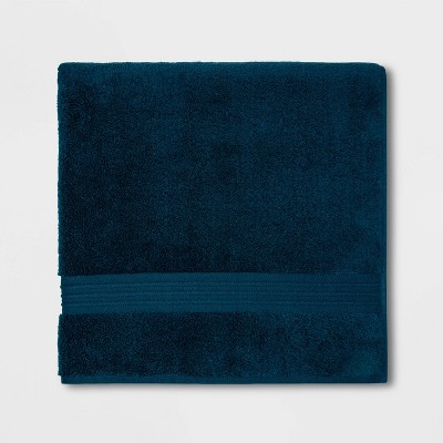 Spa Bath Sheet Dark Blue - Threshold Signature™