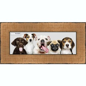 PosterPalooza | Panoramic Embellished Gold Picture Frame - UV Acrylic, Foam Board Backing, Hanging Hardware - 1 of 4