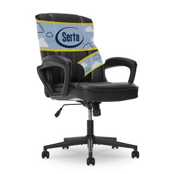 Style Hannah Office Chair Bonded Leather Comfort - Serta