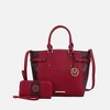 MKF Collection Joelle Tote bag with matching Wallet by Mia K - 2 of 3